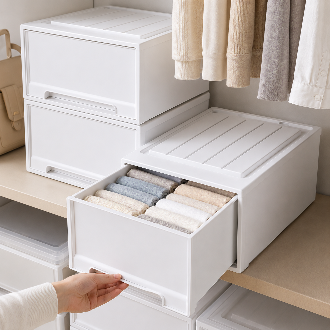 Thickened Drawer-type Storage Box