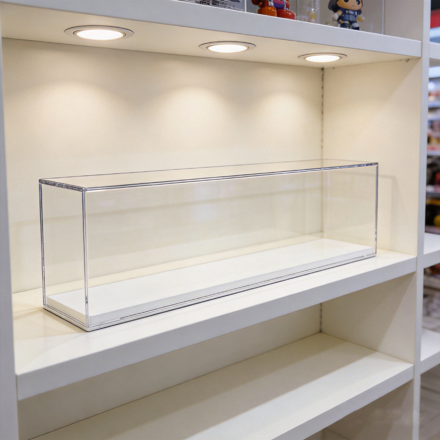 Flat Base Display Storage Box