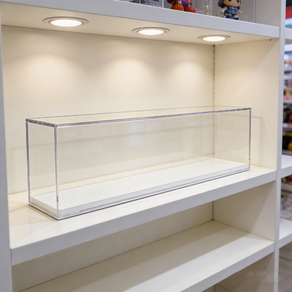 Flat Base Display Storage Box